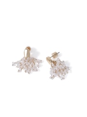 Facet Bead Drop Earrings - Image 3 of 3