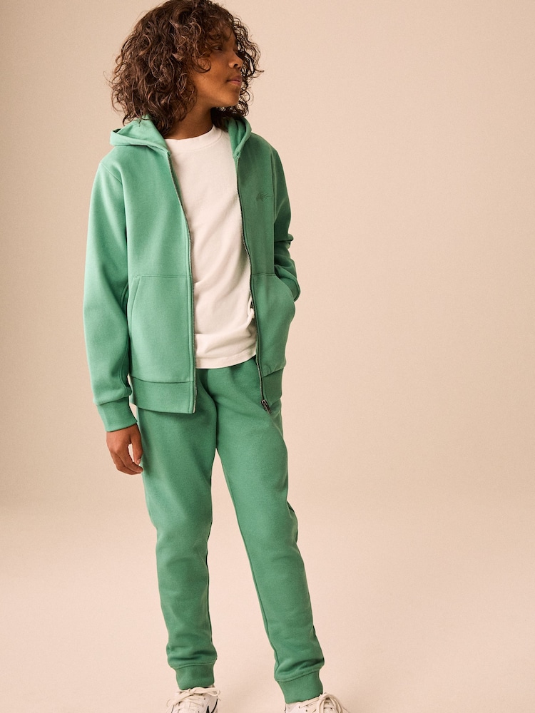 Green NEXT Regular Fit Zip Through Hoodie (3-16yrs) - Image 2 of 5