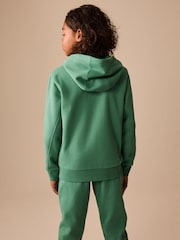 Green NEXT Regular Fit Zip Through Hoodie (3-16yrs) - Image 4 of 5