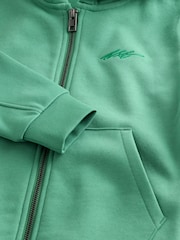 Green NEXT Regular Fit Zip Through Hoodie (3-16yrs) - Image 8 of 9