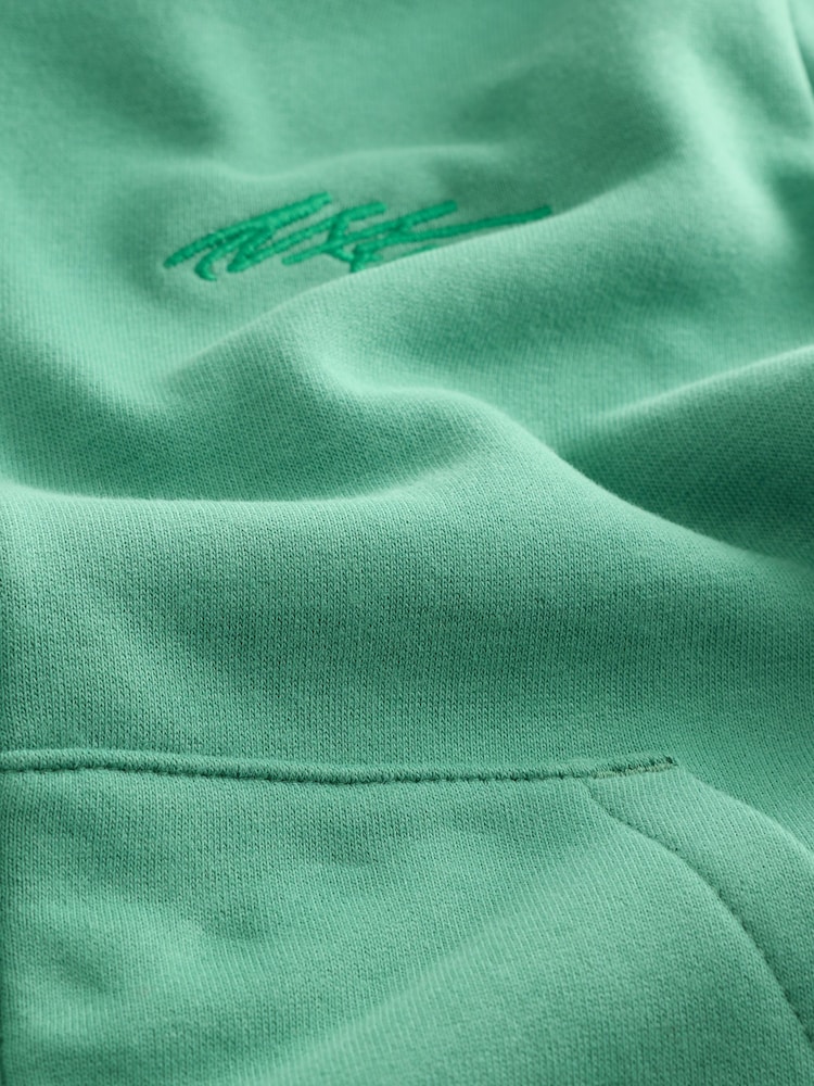 Green NEXT Regular Fit Zip Through Hoodie (3-16yrs) - Image 9 of 9 Green NEXT Regular Fit Zip Through Hoodie (3-16yrs) - Image 9 of 9
