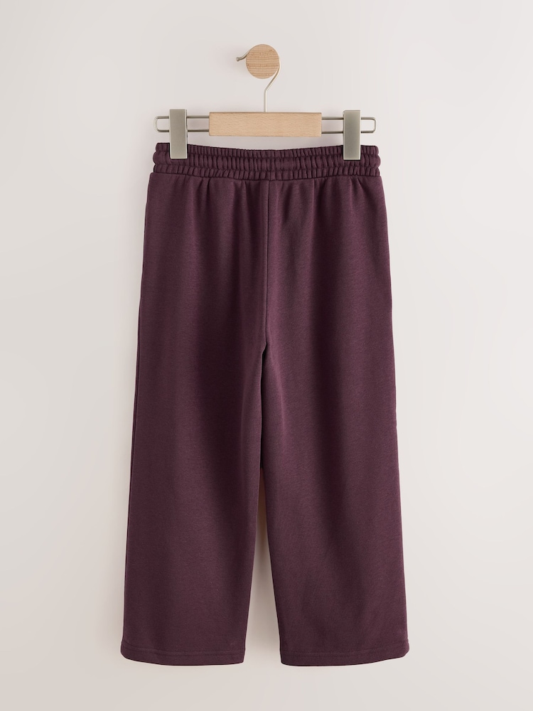 Burgundy Red Wide Fit Joggers (3-16yrs) - Image 2 of 4 Burgundy Red Wide Fit Joggers (3-16yrs) - Image 2 of 4