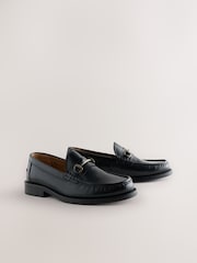 Black Box Leather Snaffle Loafers - Image 3 of 7