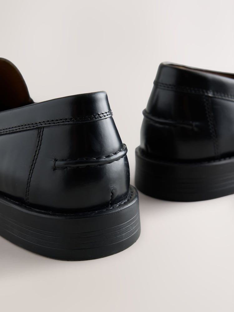 Black Box Leather Snaffle Loafers - Image 7 of 7 Black Box Leather Snaffle Loafers - Image 7 of 7
