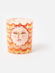 Oliver Bonas Orange Sundazed Mango & Coconut Scented Candle - Image 1 of 4