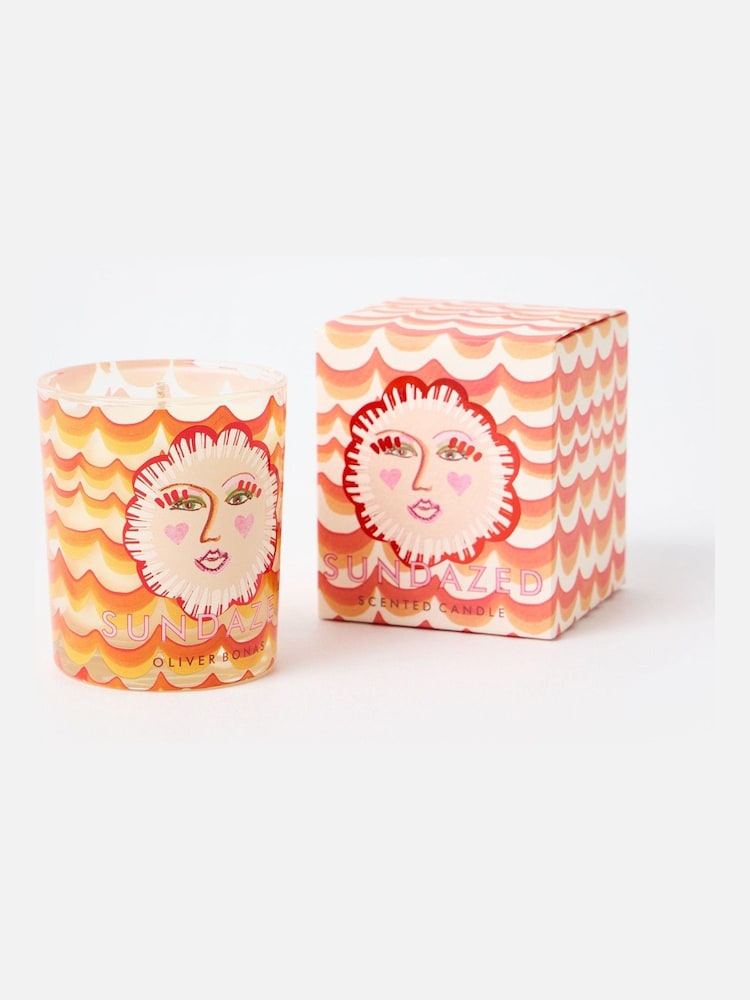 Oliver Bonas Orange Sundazed Mango & Coconut Scented Candle - Image 2 of 4 Oliver Bonas Orange Sundazed Mango & Coconut Scented Candle - Image 2 of 4