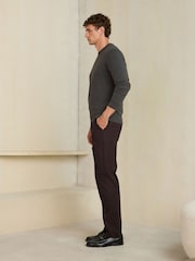 Pourpre foncé - Motionflex Thermogen Chino Trousers - Image 2 sur 7