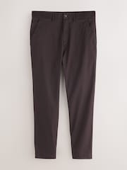 Dark Purple Slim Fit Motionflex Thermogen Chino Trousers - Image 8 of 11