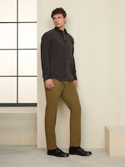 Vert olive - Motionflex Thermogen Chino Trousers - Image 1 sur 7