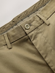Olive Green Slim Fit Motionflex Thermogen Chino Trousers - Image 10 of 11