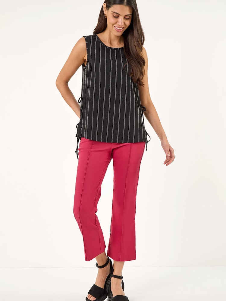 Naranja - Roman Seam Detail Trousers - Imagen 2 de 5