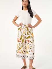 Roman Petite Floral Cropped Trousers - Image 2 of 5