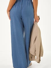 Roman Blue Stripe Trousers - Image 3 of 5