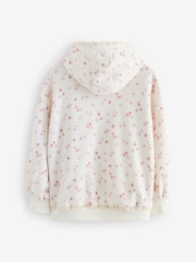 Cath Kidston Cream Ditsy Hoodie (1.5-10yrs) - Image 2 of 5