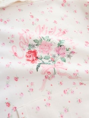 Cath Kidston Cream Ditsy Hoodie (1.5-10yrs) - Image 3 of 5