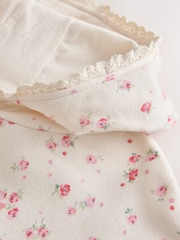 Cath Kidston Cream Ditsy Hoodie (1.5-10yrs) - Image 7 of 8