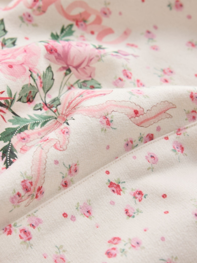 Cath Kidston Cream Ditsy Hoodie (1.5-10yrs) - Image 8 of 8 Cath Kidston Cream Ditsy Hoodie (1.5-10yrs) - Image 8 of 8
