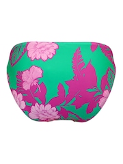 Pour Moi Green/Pink Brief Free Spirit Bikini Bottoms - Image 4 of 4