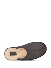 UGG Grey Scuff Slippers - Image 2 of 6