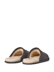 UGG Grey Scuff Slippers - Image 5 of 6