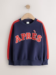 Navy/Red Après Sweatshirt (3-16yrs) - Image 5 of 8