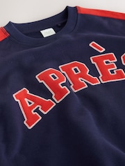Navy/Red Après Sweatshirt (3-16yrs) - Image 7 of 8
