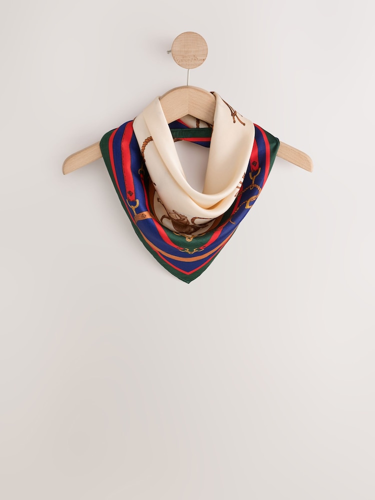 Navy Heritage Lightweight Square Scarf - Image 2 of 4
