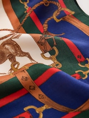 Navy Heritage Lightweight Square Scarf - Image 3 of 4