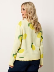 Yours Curve Yellow Cardigan - Image 2 of 5