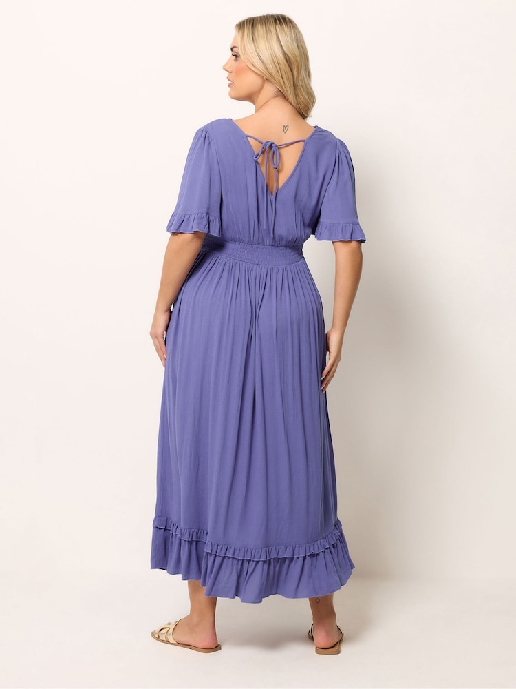 purple crochet maxi dress Feeling Inspired Lavender Purple Crochet Dress  Shop the Mint