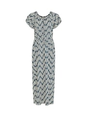 فستان ماكسي بربطة عنق من M&Co - Image 5 of 5