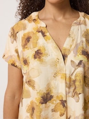 Желтый - M&Co Notch Neck Mini Dress - Изображение 4 5