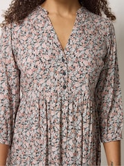 M&Co Pink Tiered Maxi Dress - Image 4 of 5