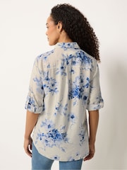 Floral blanc - Chemise à manches M&Co raglan - Image 2 de 5