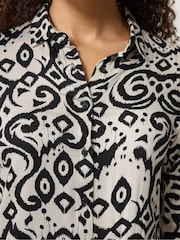 M&Co Black Tab Sleeve Shirt - Image 4 of 5