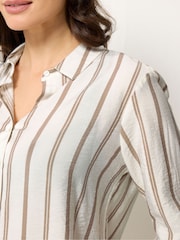 M&Co White Tab Sleeve Shirt - Image 4 of 5