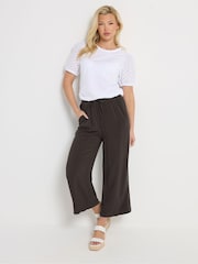 M&Co Brown Wide Leg Culottes - Image 2 of 5