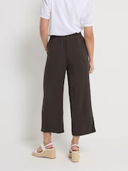 M&Co Brown Wide Leg Culottes - Image 3 of 5