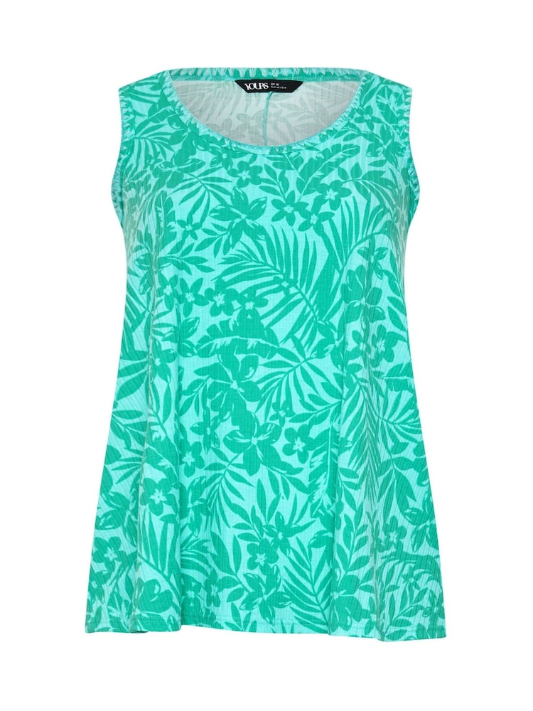 ירוק - Yours Curve גופיית סווינג עם תפר דקורטיבי - תמונה 5 מתוך 5 ירוק - Yours Curve גופיית סווינג עם תפר דקורטיבי - תמונה 5 מתוך 5