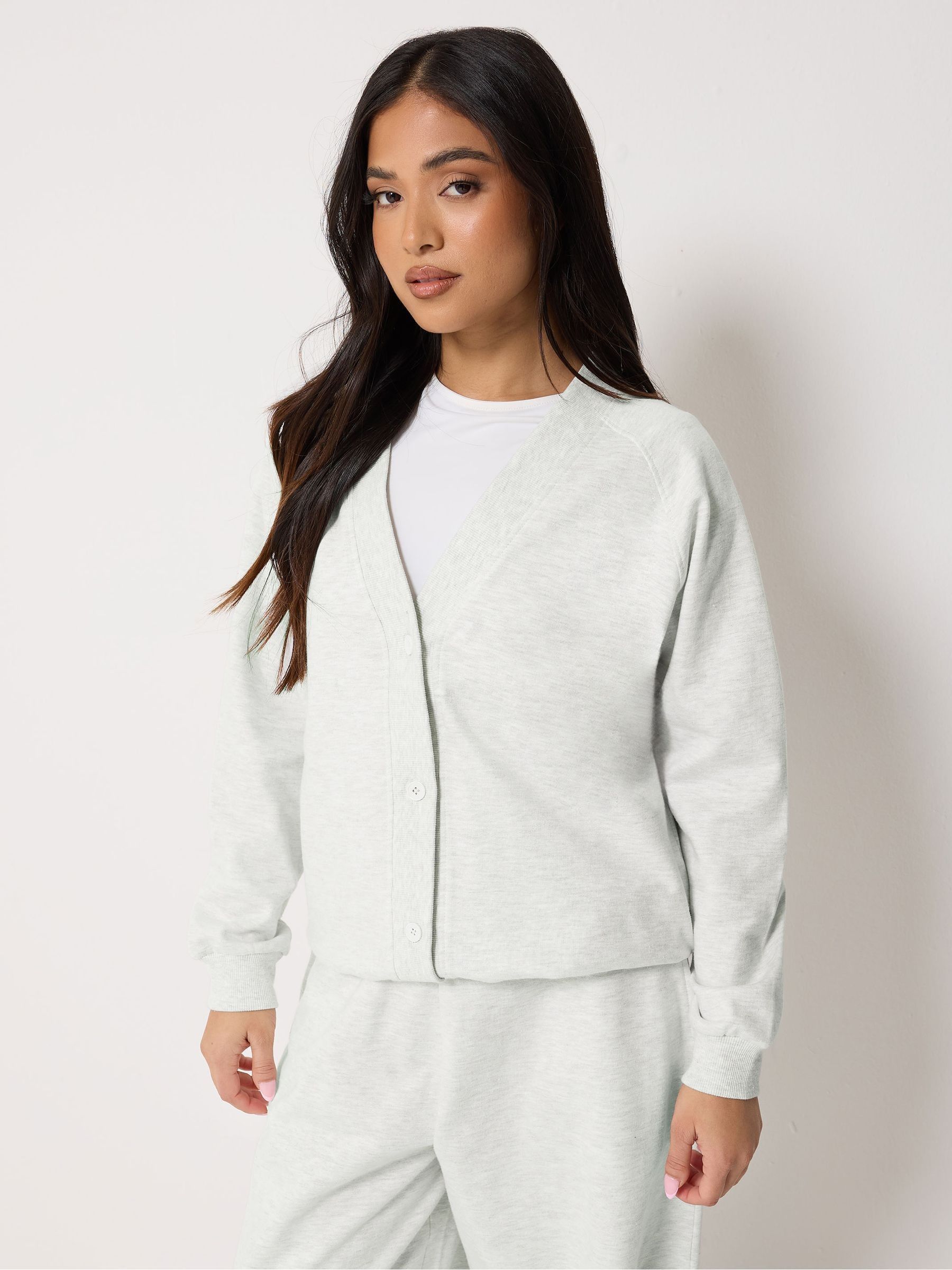 Pixiegirl Petite Women's Grey Cardigan