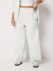 PixieGirl Petite Grey Brushed Balloon Joggers - Image 1 of 5