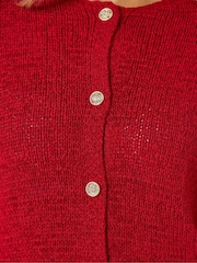 Long Tall Sally Red Knitted Cardigan - Image 5 of 5