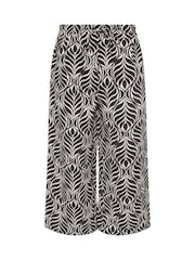 M&Co Brown Petite Printed Culottes - Image 5 of 5