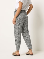 M&Co Black Petite Jersey Hareem Trousers - Image 3 of 5