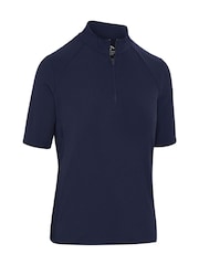 Callaway Apparel Blue Rib Play Polo Shirt - Image 6 of 8