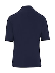 Callaway Apparel Blue Rib Play Polo Shirt - Image 7 of 8