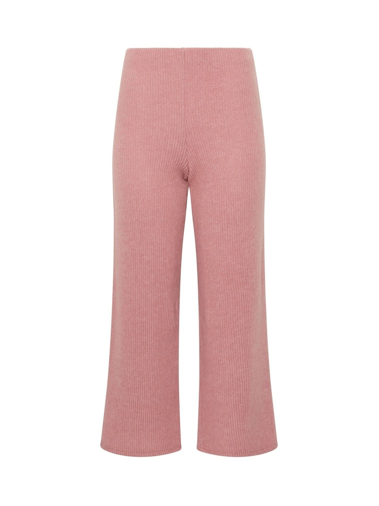PixieGirl Petite Pink Soft Touch Wide Leg Trousers - Image 5 of 5 PixieGirl Petite Pink Soft Touch Wide Leg Trousers - Image 5 of 5