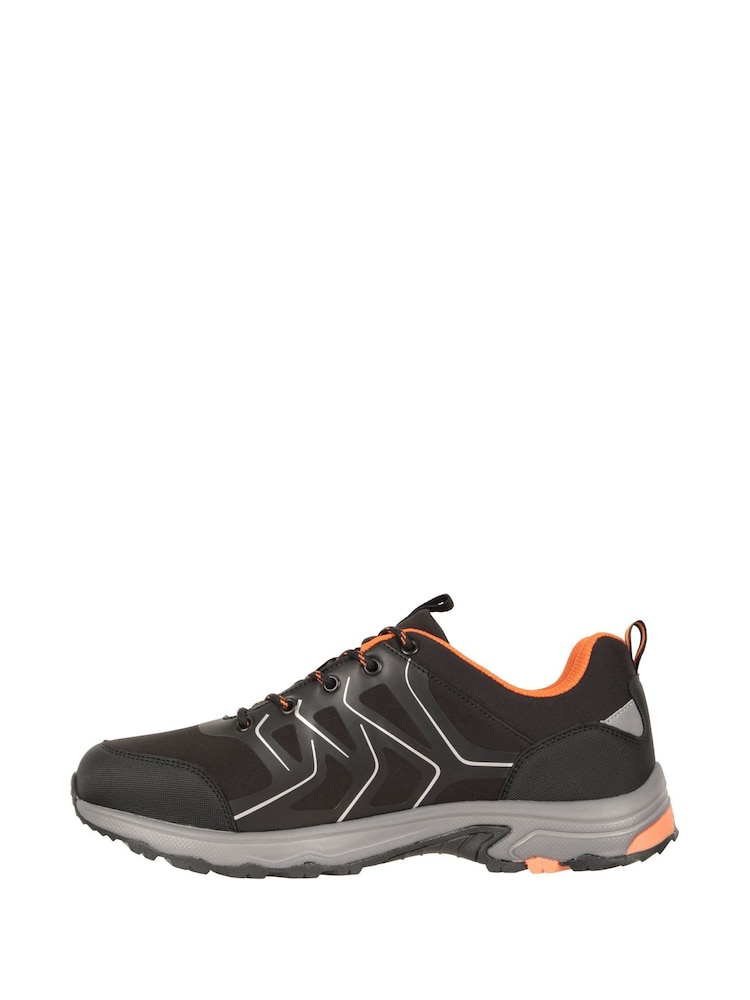 Mountain Warehouse Black Shadow Waterproof Softshell Walking Shoes - Image 2 of 4