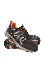 Mountain Warehouse Black Shadow Waterproof Softshell Walking Shoes - Image 3 of 4