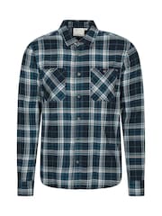Mountain Warehouse Grey Maine Flannel Long Sleeve Shirt - Image 1 of 4